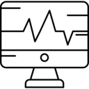 technology,cardiogram,television,computer screen,tv monitor,tv screen,computer monitor
